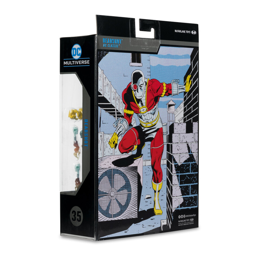 figurine deadshot dc classic mcfarlane collector edition 7
