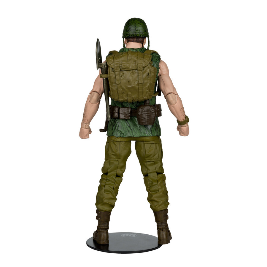figurine sergeant rock dc classic Édition collector mcfarlane 7