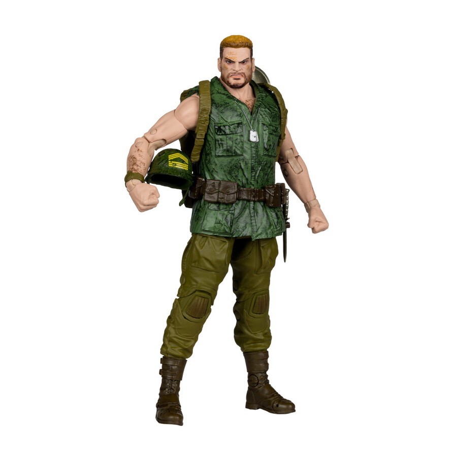 figurine sergeant rock dc classic Édition collector mcfarlane 7