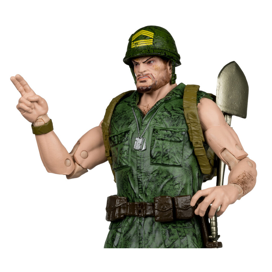 figurine sergeant rock dc classic Édition collector mcfarlane 7