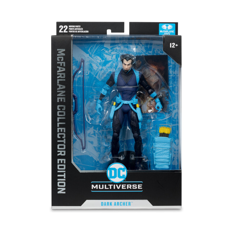 dark archer green arrow Édition collector mcfarlane boîte scellée dusine 6 avec chase