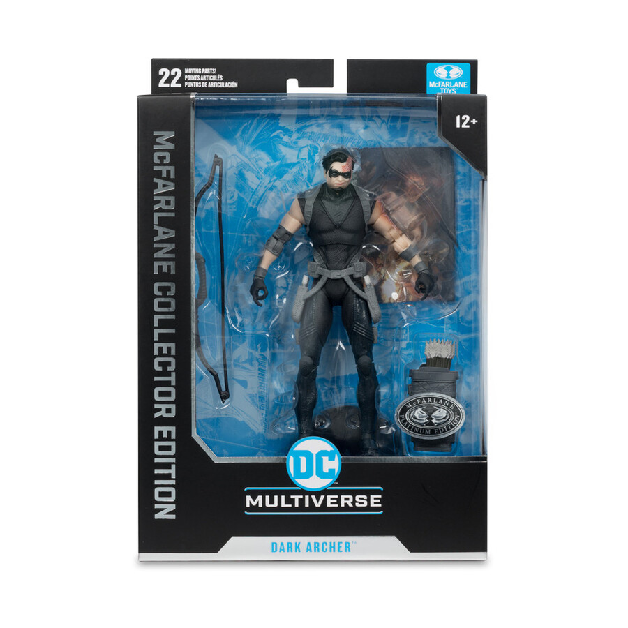 dark archer green arrow Édition collector mcfarlane boîte scellée dusine 6 avec chase