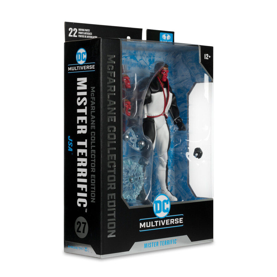 figurine mister terrific jsa Édition collector mcfarlane 7
