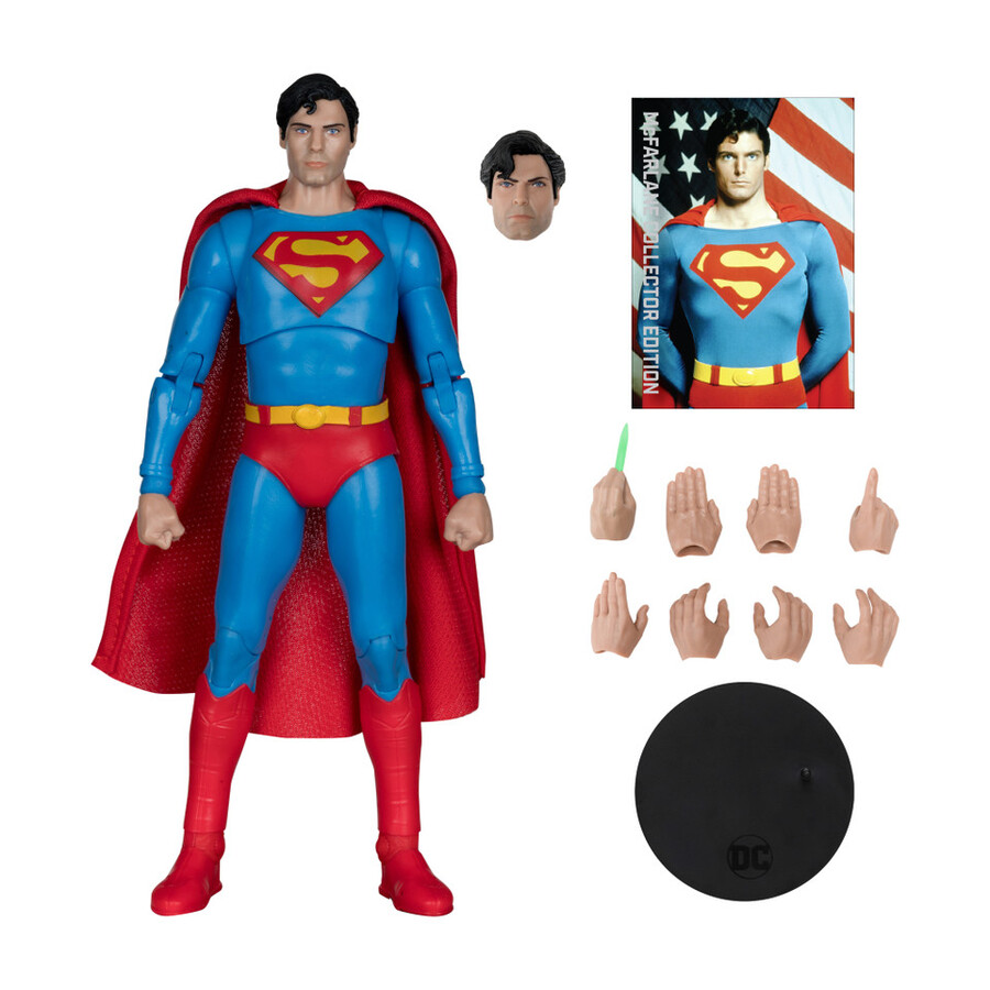 coffret collector mcfarlane de 5 figurines de 18 cm green lantern simon baz green lantern simon baz autograph gold label grid forever evil mister terrific jsa superman superman film de 1978