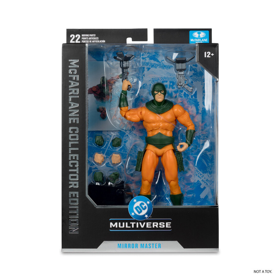 figurine mirror master the flash Édition collector mcfarlane 7