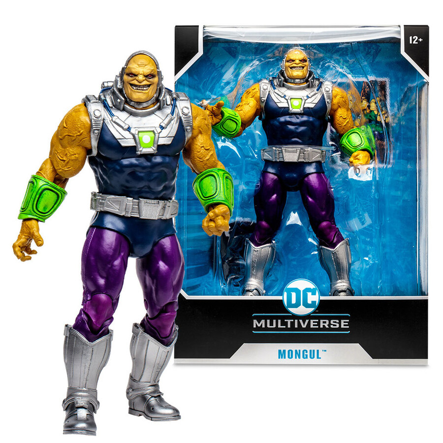 figurine géante mongul dc multiverse les vilains de superman