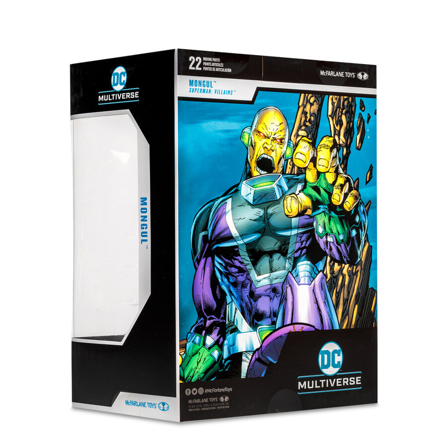 figurine géante mongul dc multiverse les vilains de superman