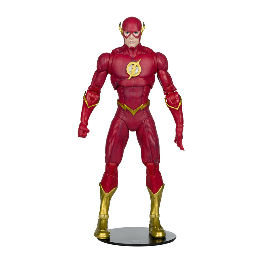 titano contre flash dc multiverse - pack de 2 figurines de 18 cm