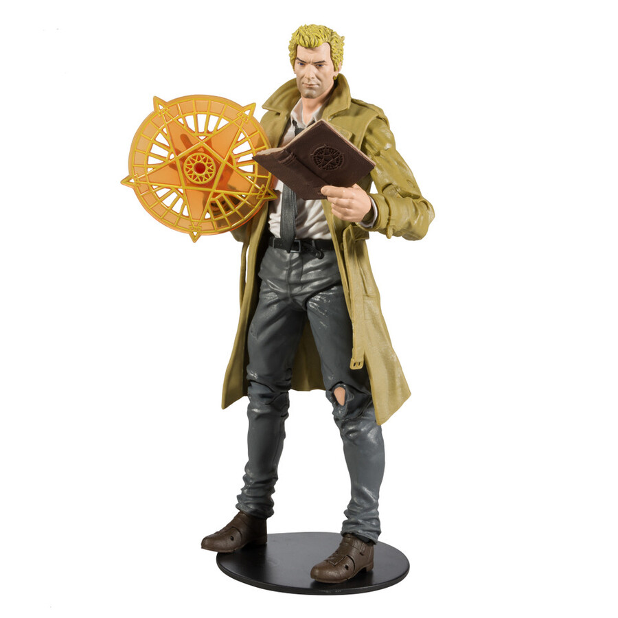 figurine john constantine avec bd dc page punchers 7 pouces