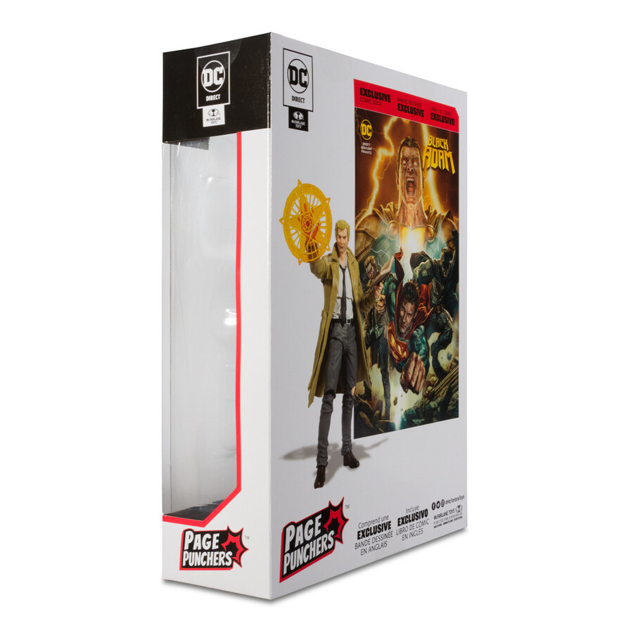 figurine john constantine avec bd dc page punchers 7 pouces