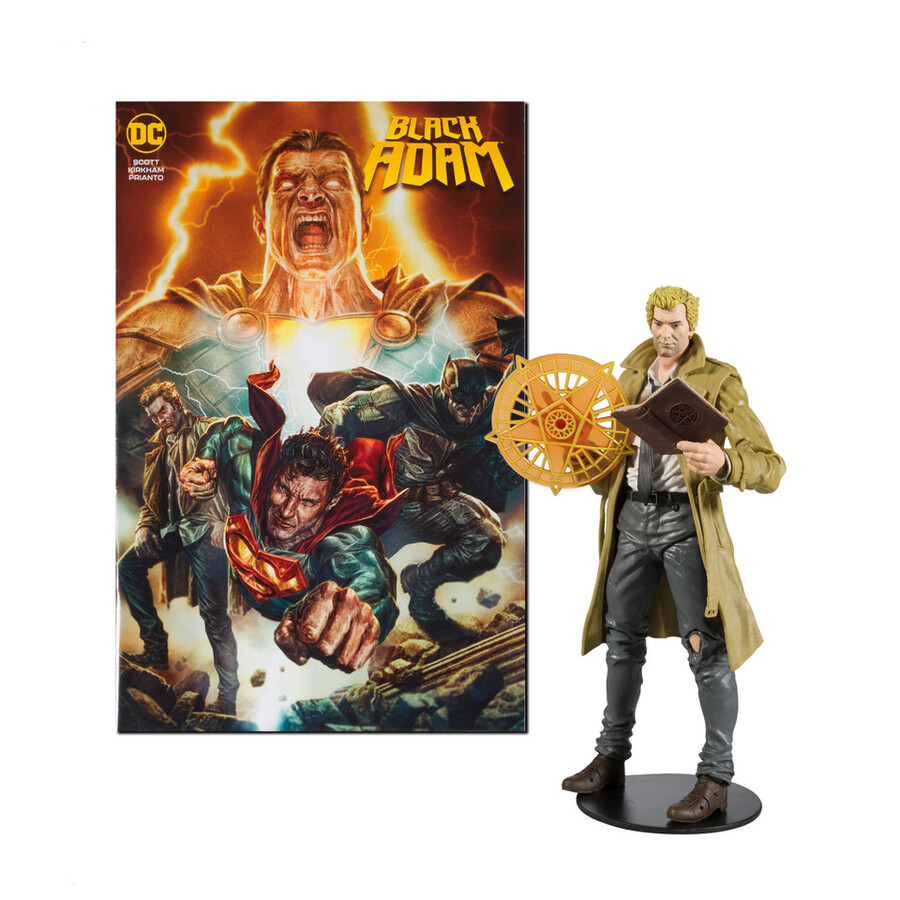 figurine john constantine avec bd dc page punchers 7 pouces