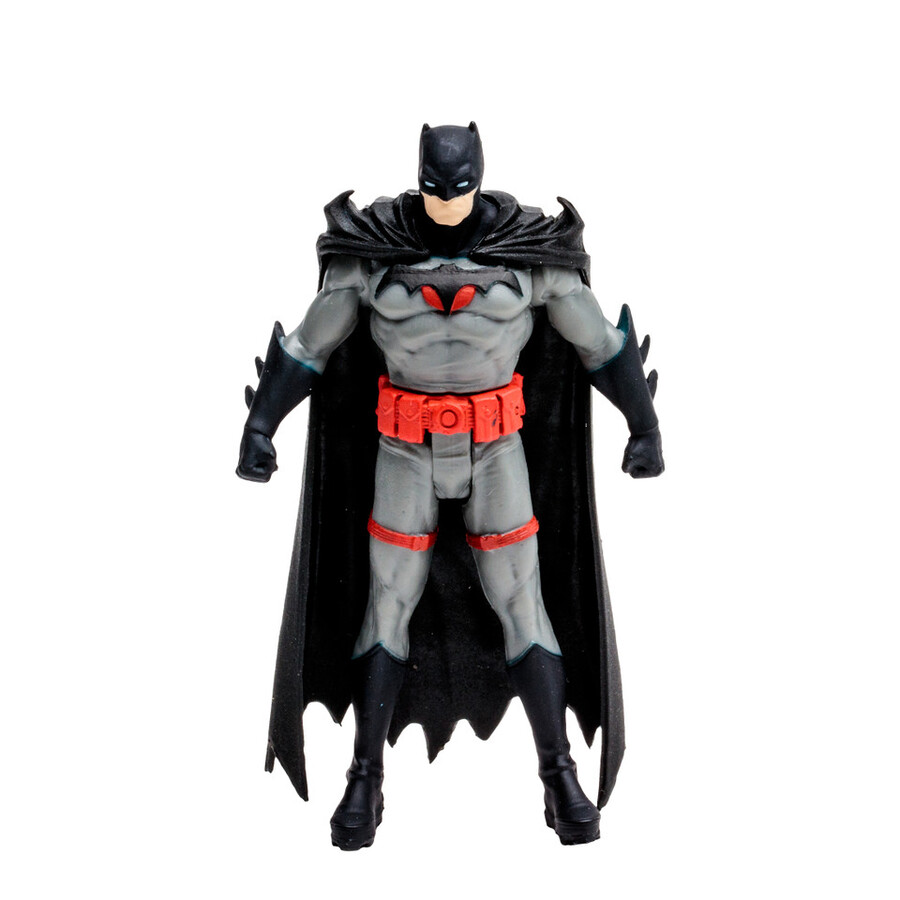 figurine batman avec bd flashpoint dc page punchers de 76 cm