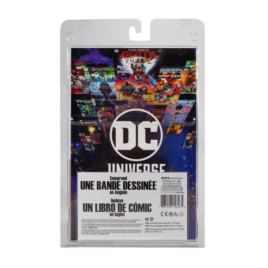 figurine nightwing avec bd dc rebirth dc page punchers de 76 cm