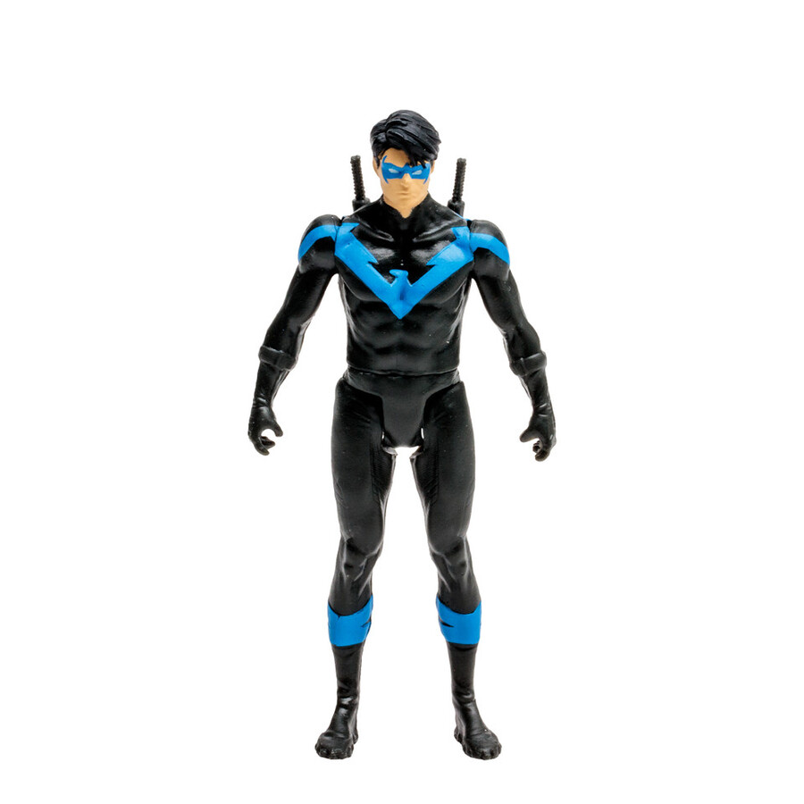 figurine nightwing avec bd dc rebirth dc page punchers de 76 cm