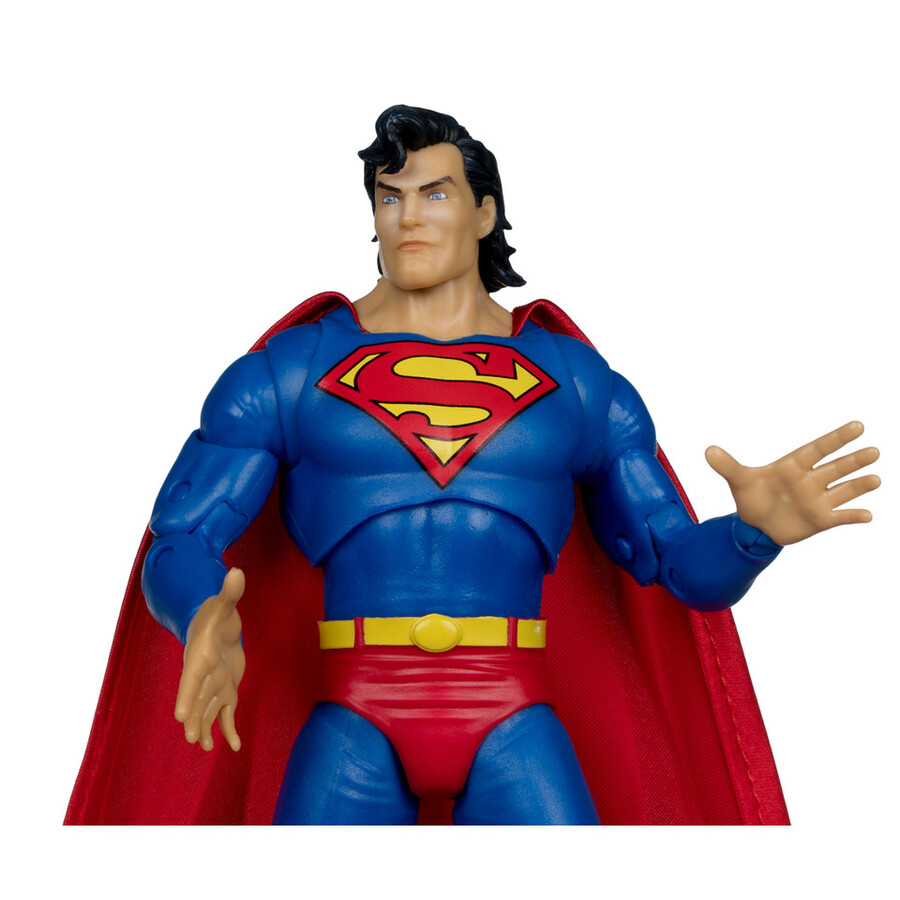 figurine superman dc page punchers zero hour 7 pouces avec bande dessinée