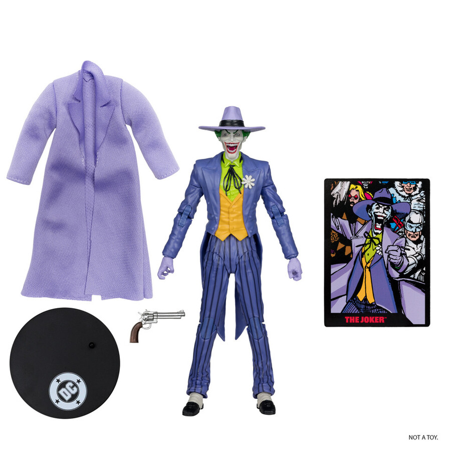 lot de figurines superman zero hourle joker crisis on infinite earths avec bd 2 figurines de 18 cm