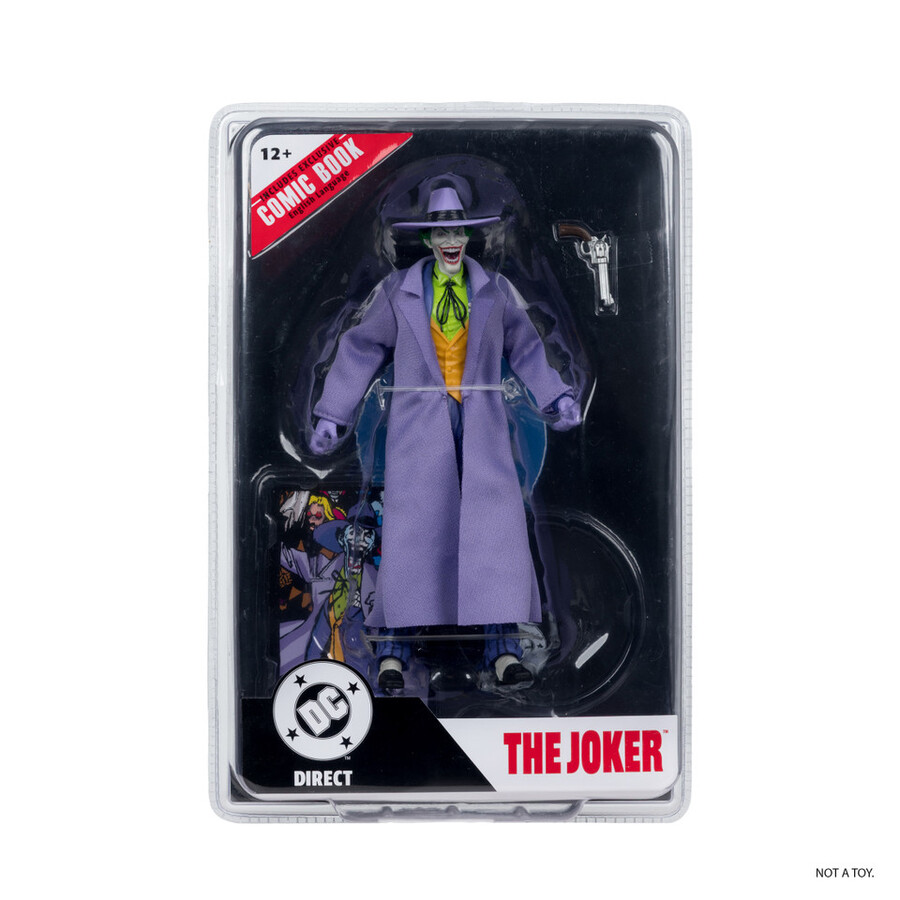 lot de figurines superman zero hourle joker crisis on infinite earths avec bd 2 figurines de 18 cm