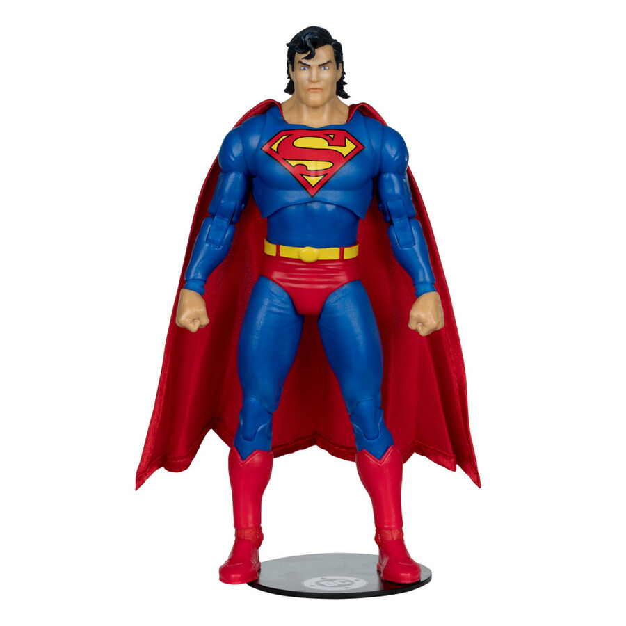 lot de figurines superman zero hourle joker crisis on infinite earths avec bd 2 figurines de 18 cm