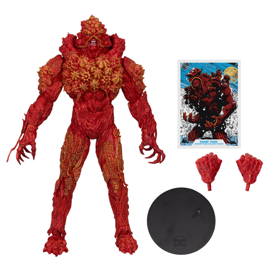figurine géante swamp thing planète rann