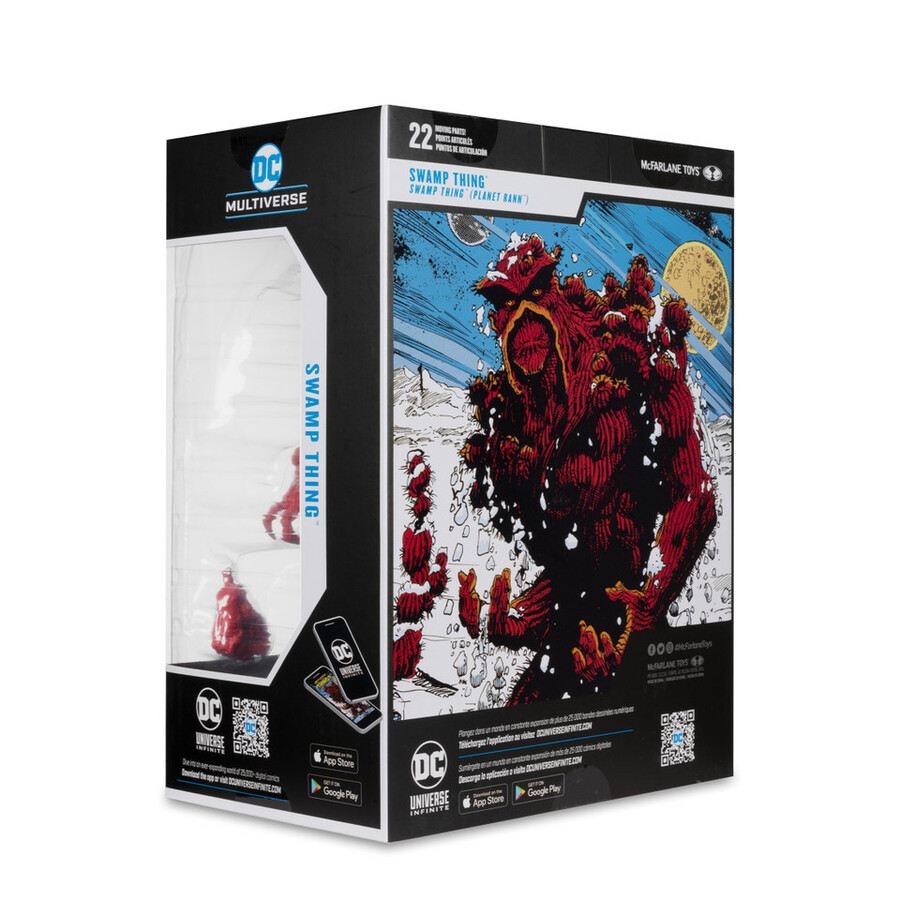 figurine géante swamp thing planète rann