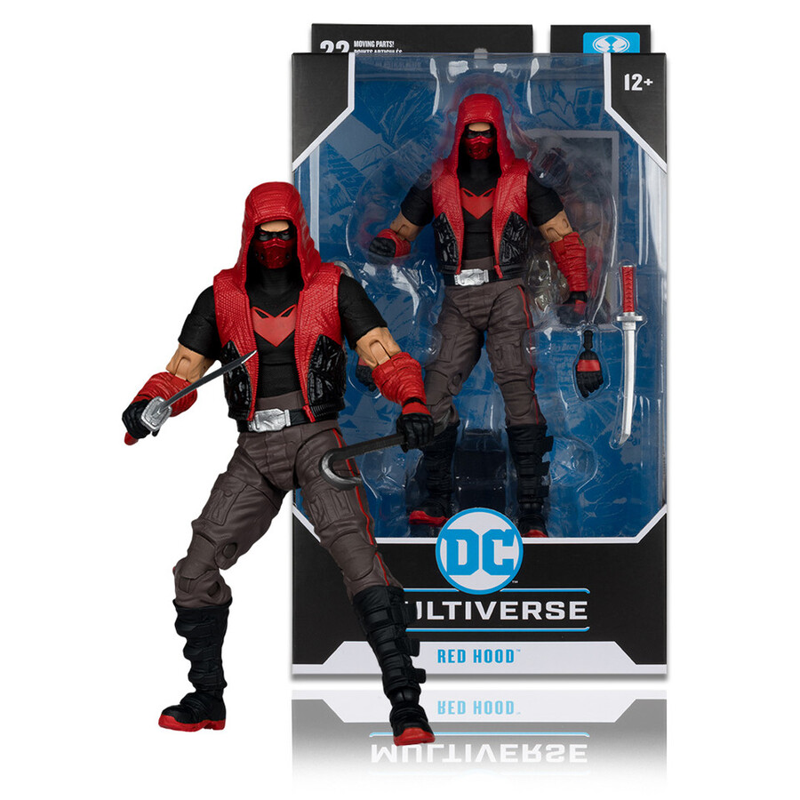 moto de red hood red hood outlaw figurine red hood dawn of dc 7 coffret de 3 figurines cyborg dc rebirth 7