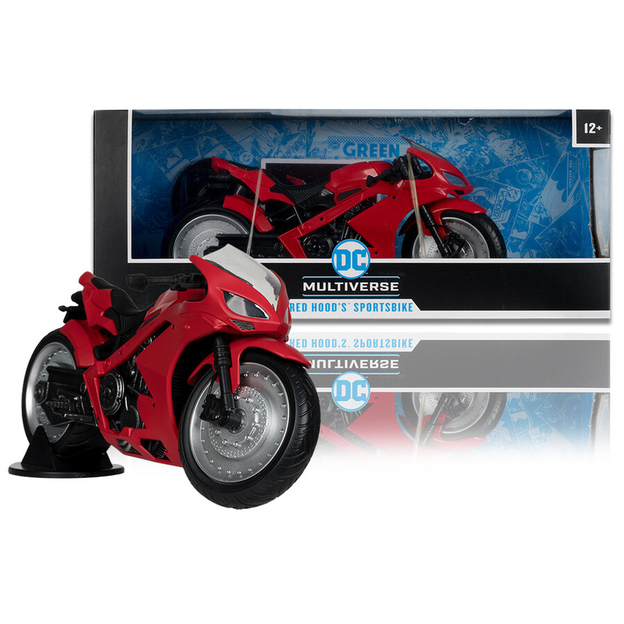 moto de red hood red hood outlaw figurine red hood dawn of dc 7 coffret de 3 figurines cyborg dc rebirth 7