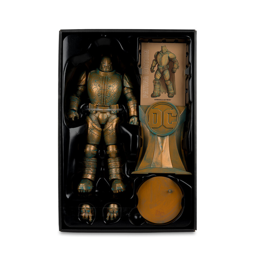 figurine batman blindé the dark knight returns Édition patine gold label 7