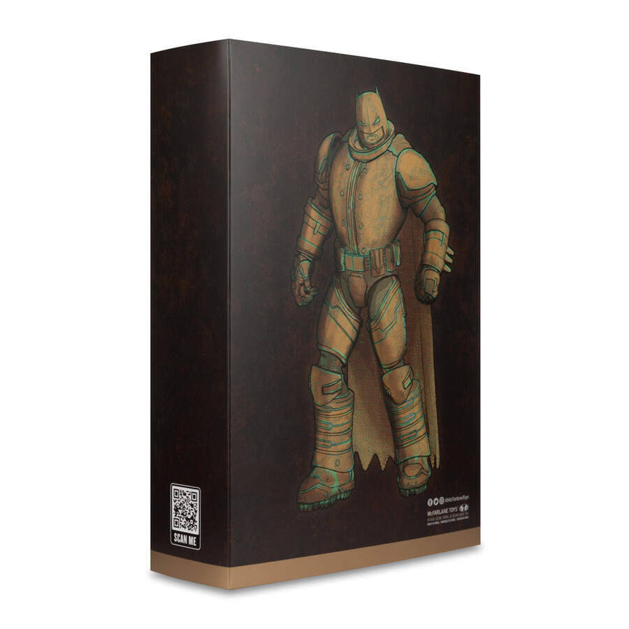 figurine batman blindé the dark knight returns Édition patine gold label 7