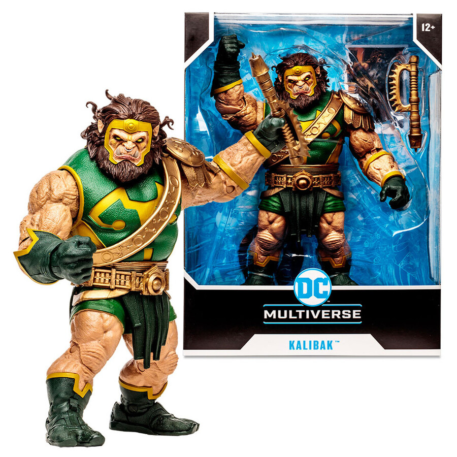 figurine géante kalibak la guerre de darkseid