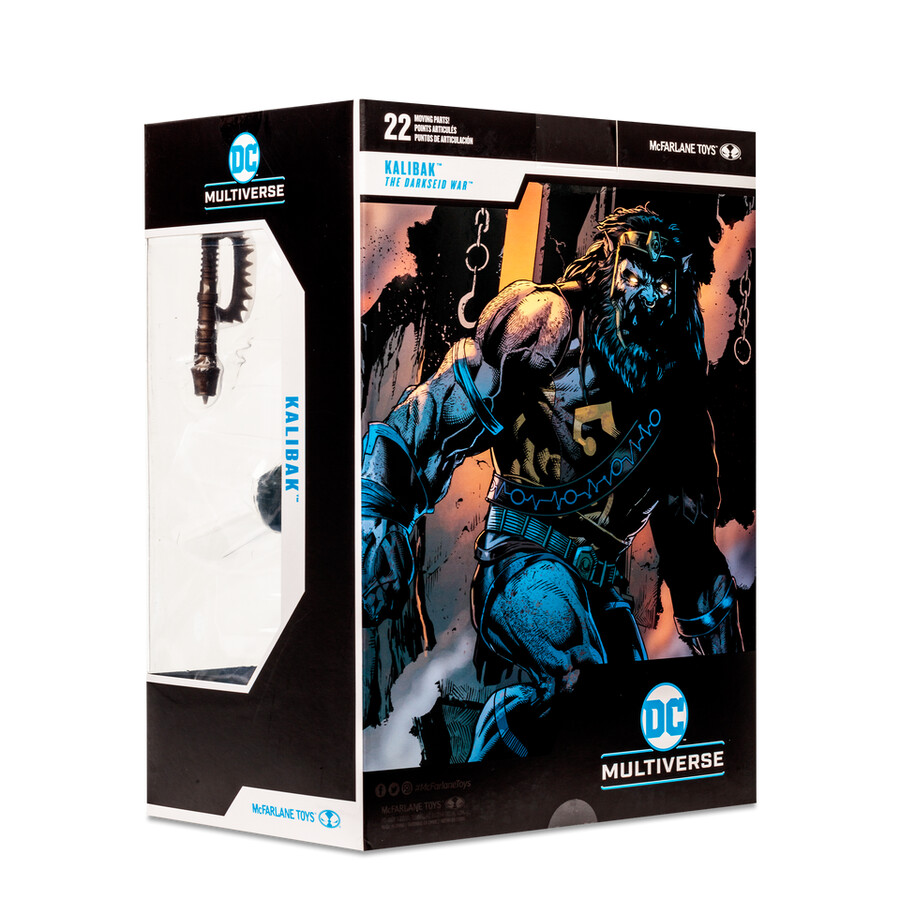 figurine géante kalibak la guerre de darkseid