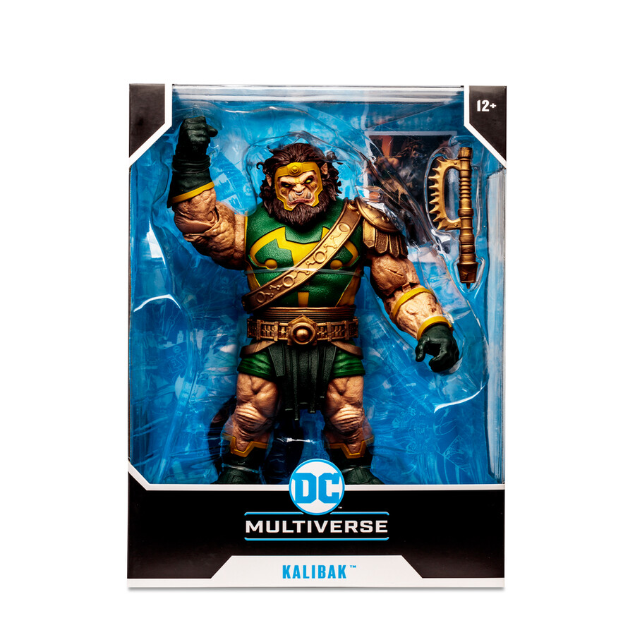 figurine géante kalibak la guerre de darkseid