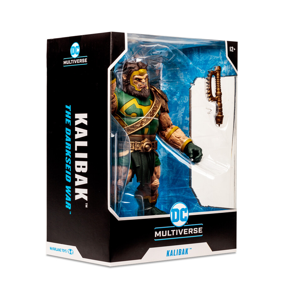 figurine géante kalibak la guerre de darkseid