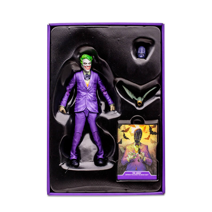 figurine joker le duo mortel gold label 7 - exclusivité mcfarlane toys store