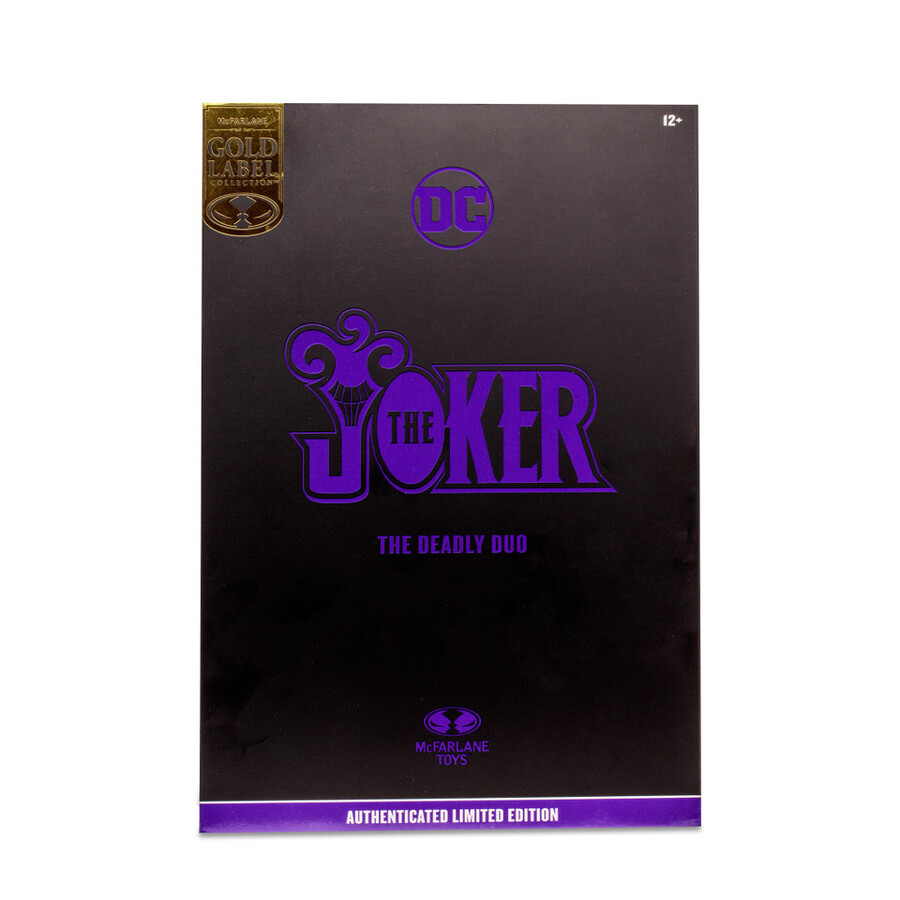 figurine joker le duo mortel gold label 7 - exclusivité mcfarlane toys store