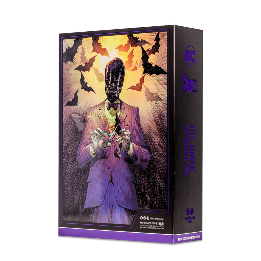 figurine joker le duo mortel gold label 7 - exclusivité mcfarlane toys store