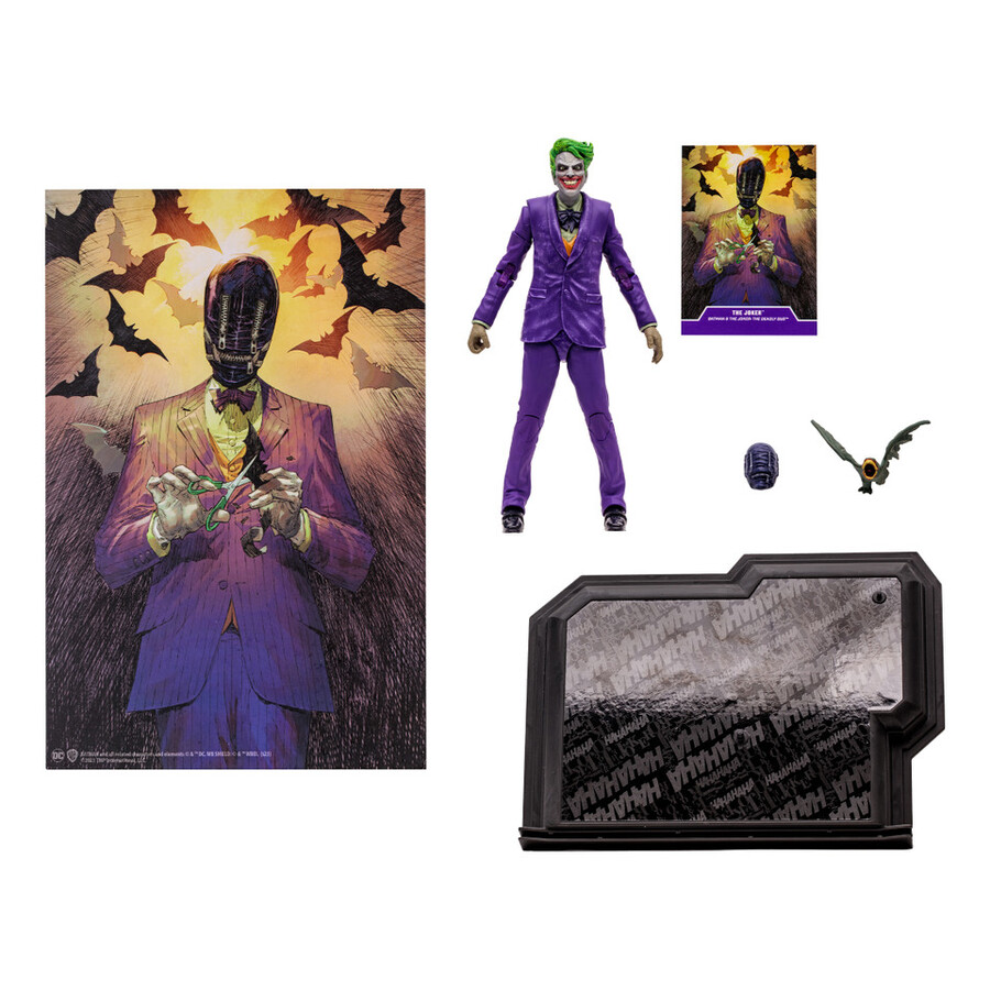 figurine joker le duo mortel gold label 7 - exclusivité mcfarlane toys store