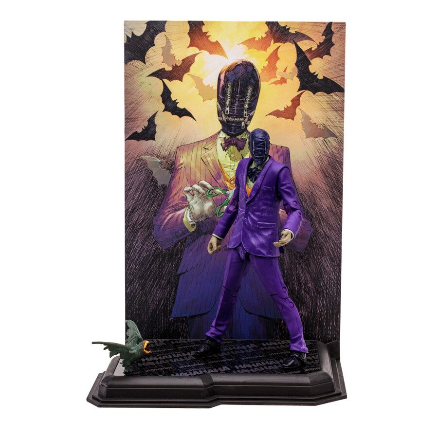 figurine joker le duo mortel gold label 7 - exclusivité mcfarlane toys store