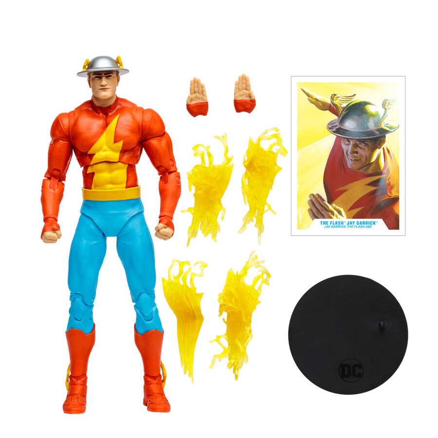 figurine the flash jay garrick the flash age 7 pouces