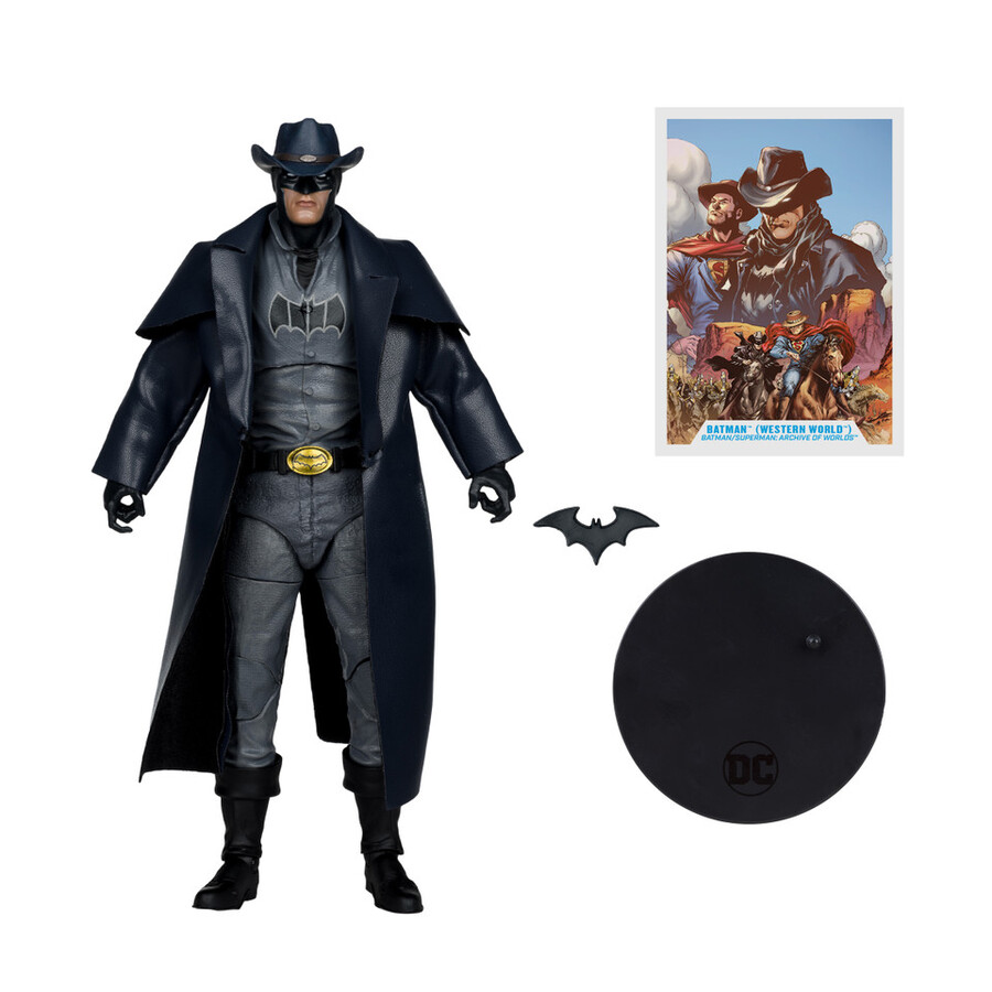 figurine batman western world de 18 cm