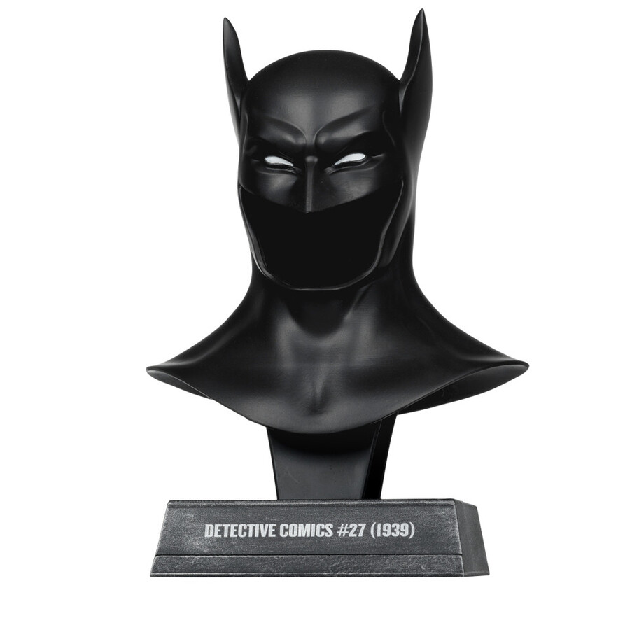 batman 1ère apparitionsilencebatman commence répliques de cagoules à léchelle 13 vague 2 lot 3