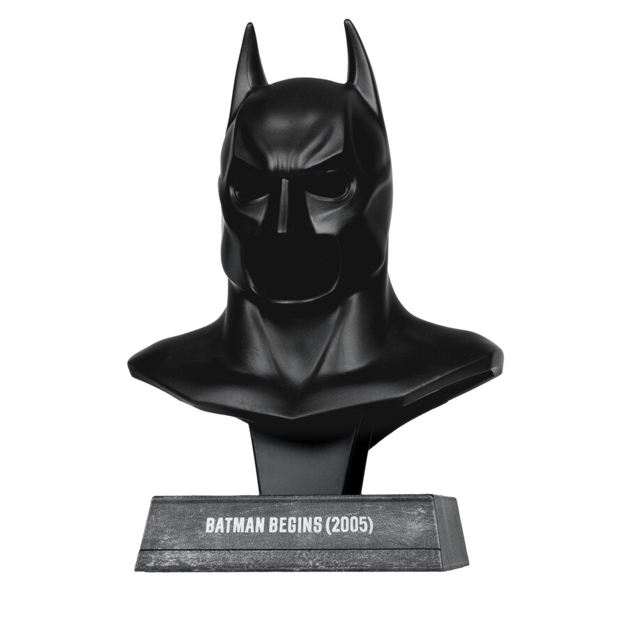 batman 1ère apparitionsilencebatman commence répliques de cagoules à léchelle 13 vague 2 lot 3