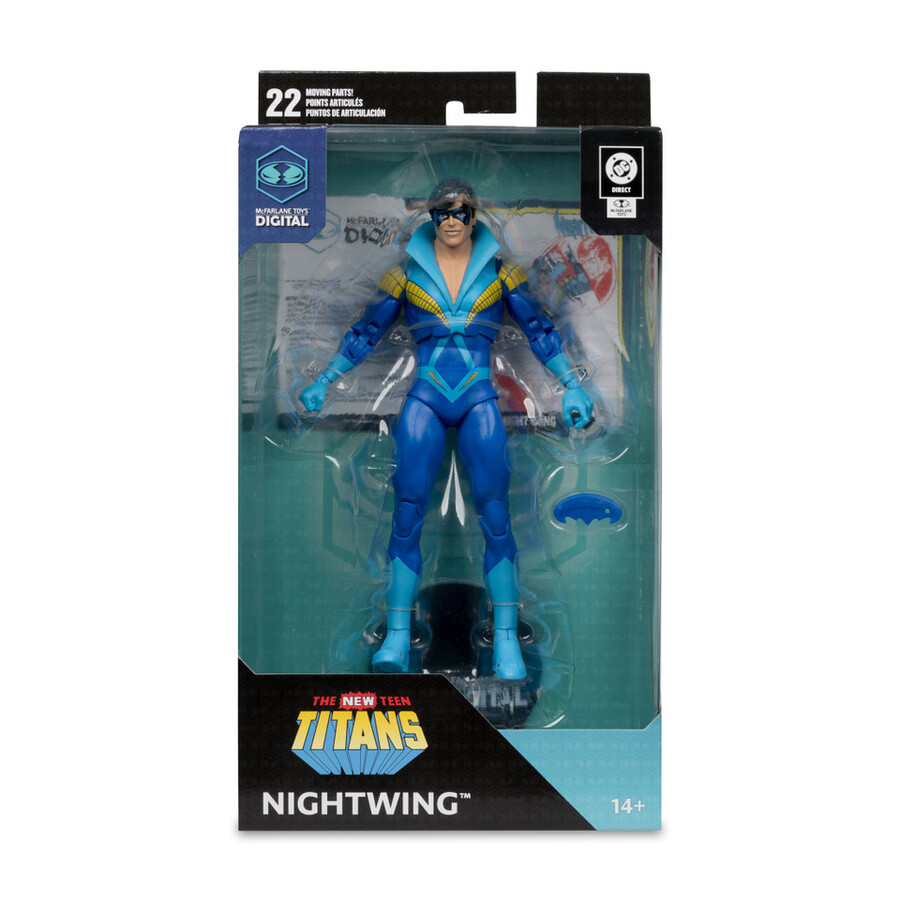 batgirl stephanie brown batman no mans land monarch dc countdown nightwing teen titans - pack de 4 figurines de 18 cm avec objets numériques de collection mcfarlane toys