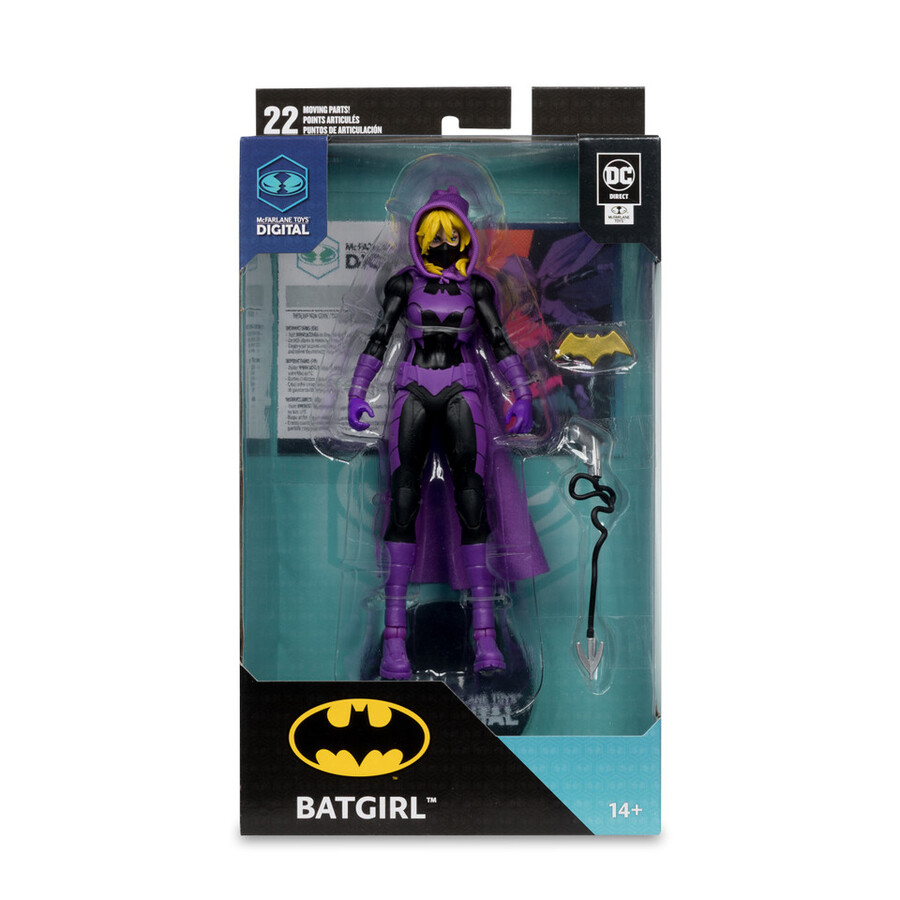 batgirl stephanie brown batman no mans land monarch dc countdown nightwing teen titans - pack de 4 figurines de 18 cm avec objets numériques de collection mcfarlane toys