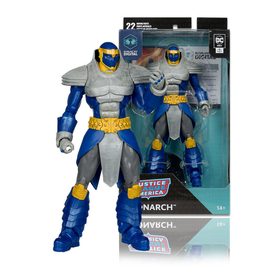 batgirl stephanie brown batman no mans land monarch dc countdown nightwing teen titans - pack de 4 figurines de 18 cm avec objets numériques de collection mcfarlane toys