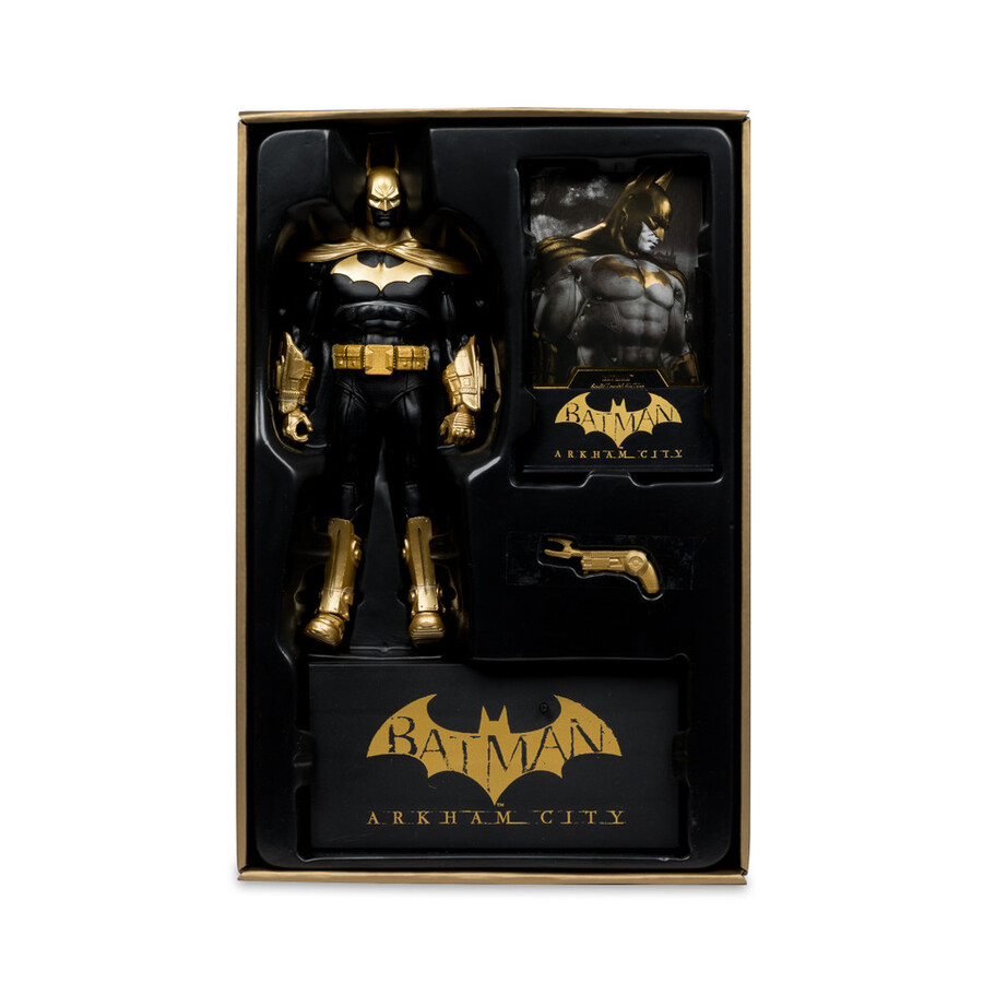 figurine batman arkham city Édition cauchemar Étiquette or 7 exclusive