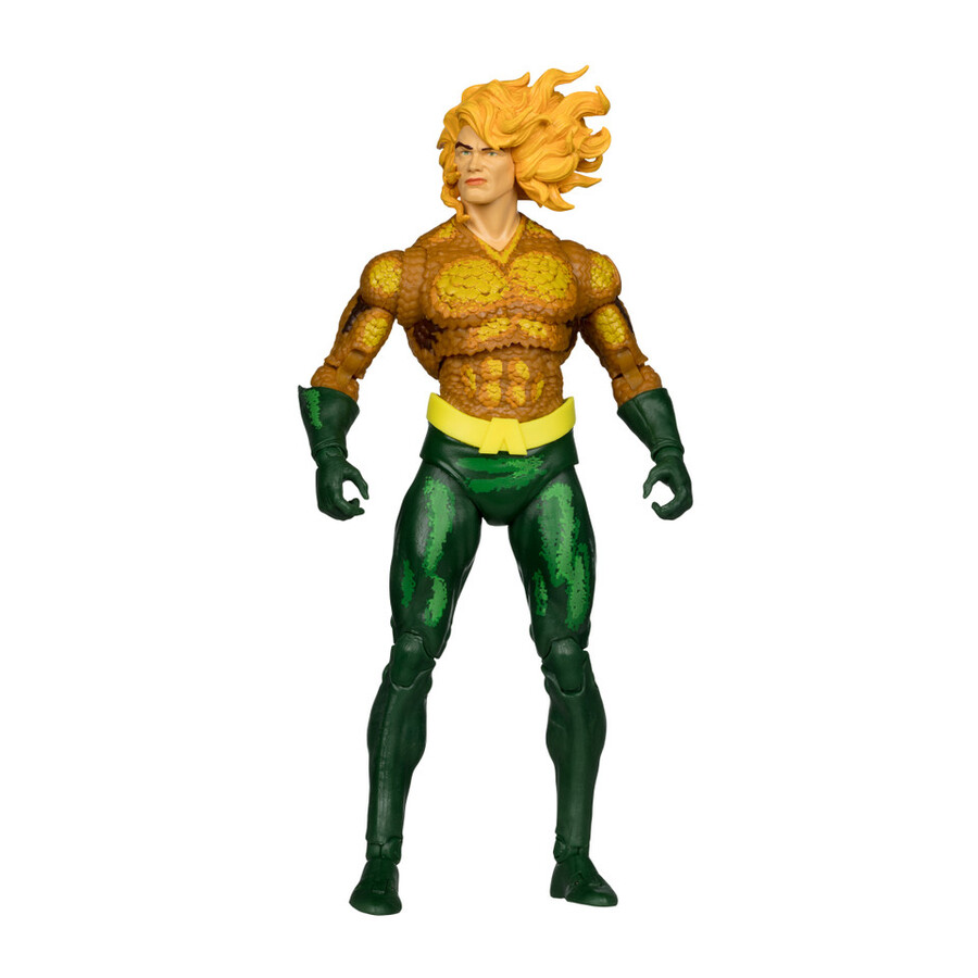 figurine à construire aquaman justice league task force de 18 cm