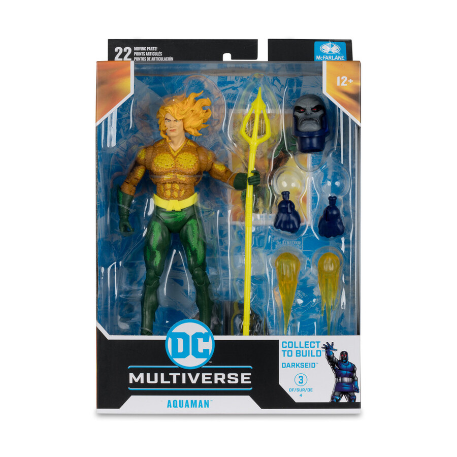 figurine à construire aquaman justice league task force de 18 cm