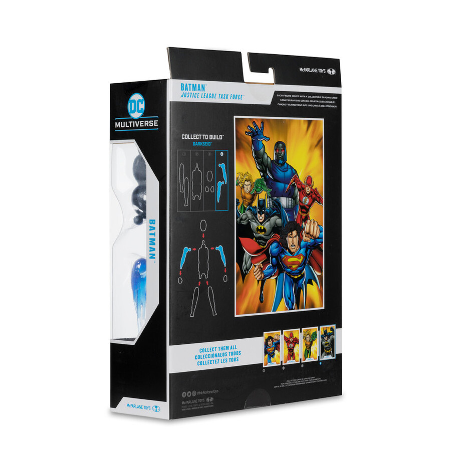 batman justice league task force figurine à construire de 18 cm
