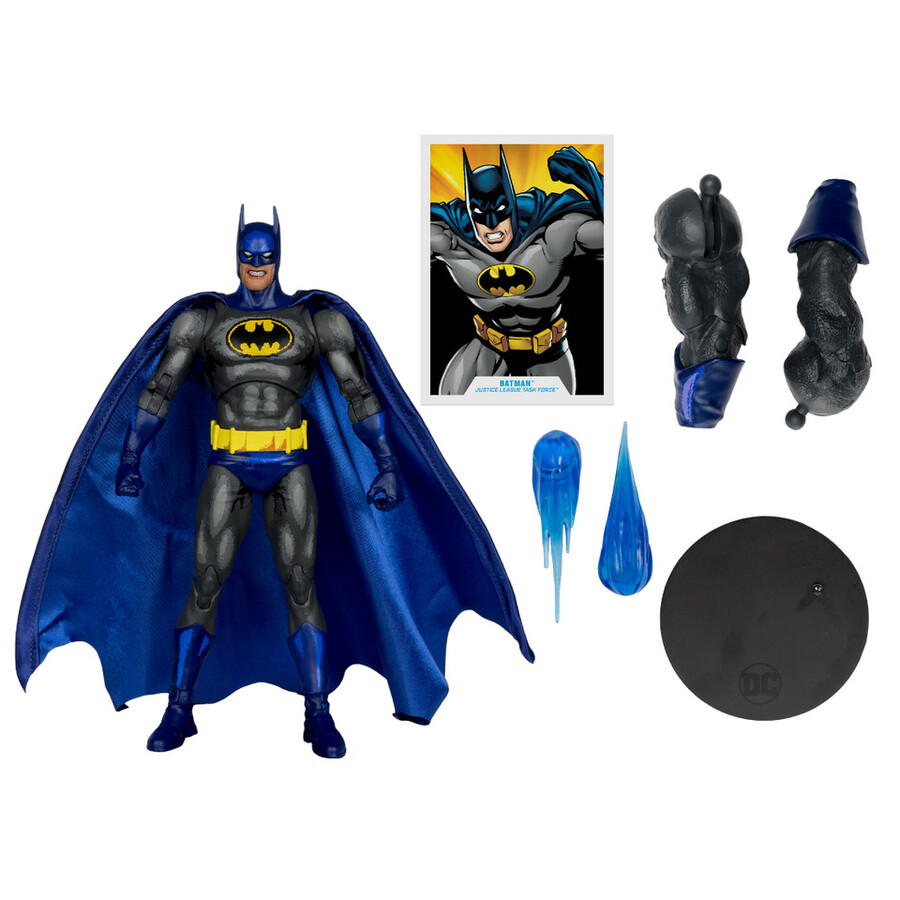 batman justice league task force figurine à construire de 18 cm