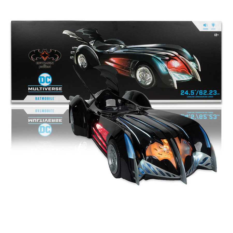 batmobile batman et robin avec lumières et sons